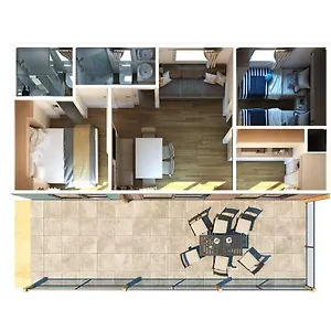 Kamp Victoria Mobilehome In Istra Premium, Funtana